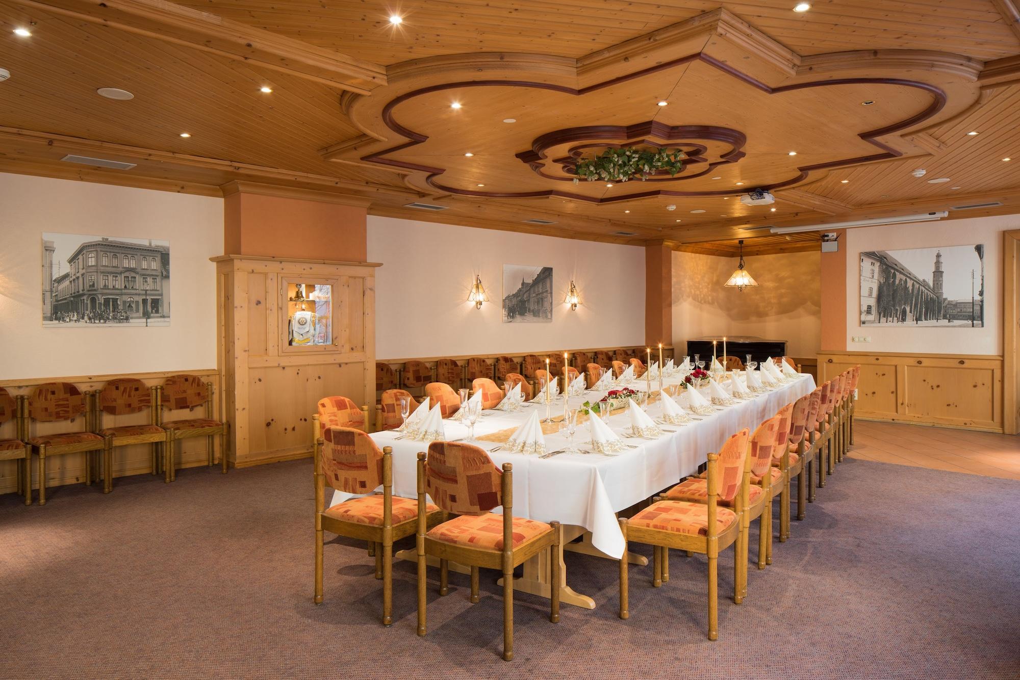 Brauhaus Zum Loewen Hotell Mühlhausen Exteriör bild
