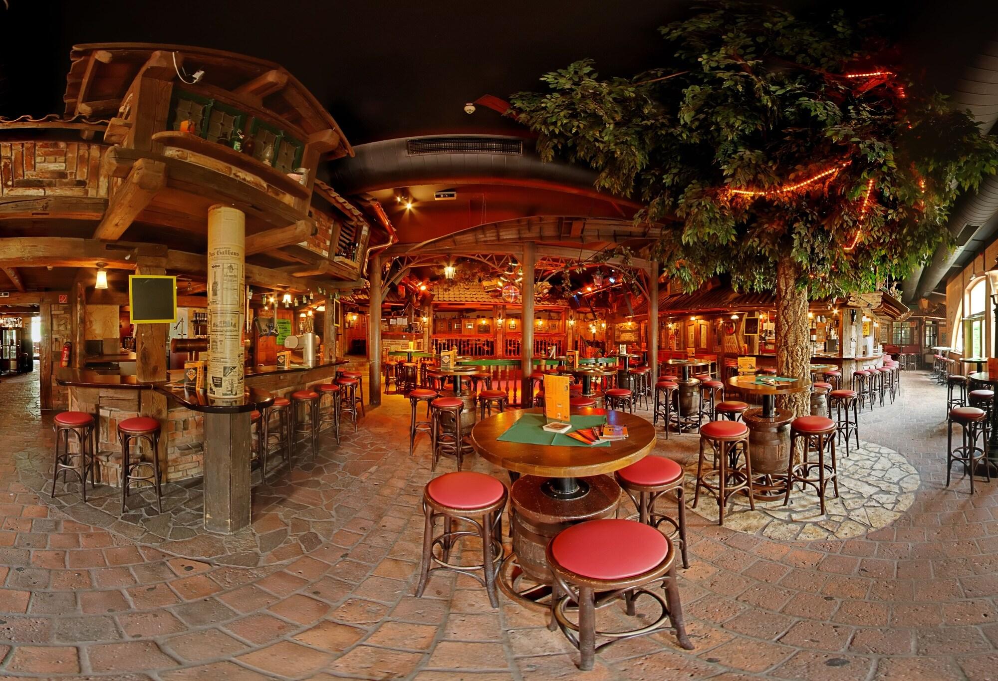 Brauhaus Zum Loewen Hotell Mühlhausen Exteriör bild