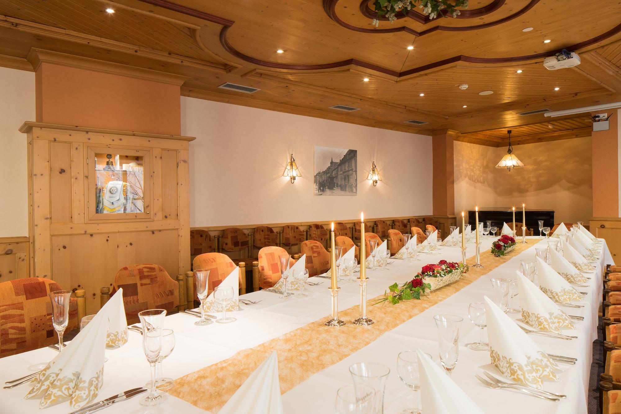 Brauhaus Zum Loewen Hotell Mühlhausen Exteriör bild