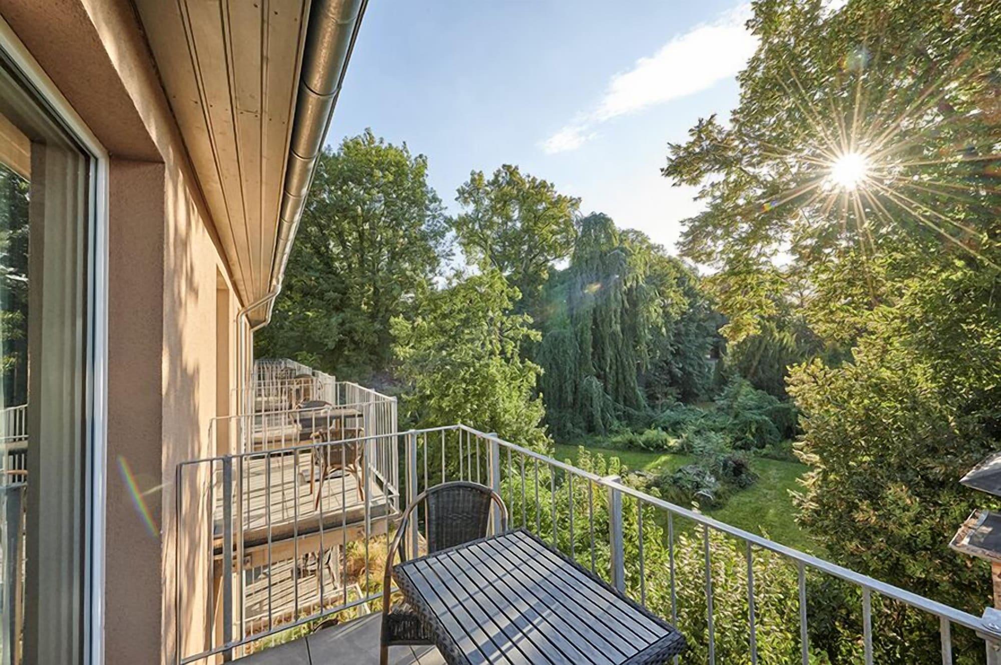 Brauhaus Zum Loewen Hotell Mühlhausen Exteriör bild
